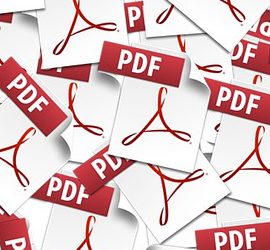 Ein Haufen PDF-Datei-Icons